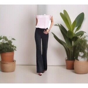 Banana Republic Women's Jackson Fit Dress Pants BLACK Size 0OP NWT